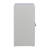 TOV Libre White Nightstand