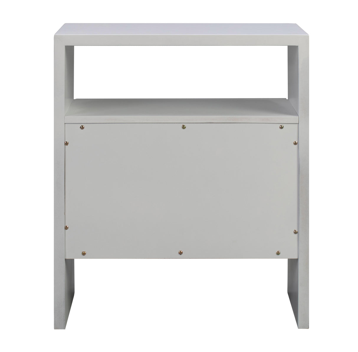 TOV Libre White Nightstand