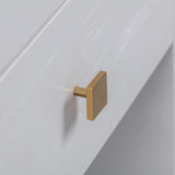 TOV Hump White Nightstand