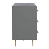 TOV Trident Grey 6 Drawer Dresser