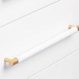 TOV Trident White 6 Drawer Dresser