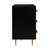 TOV Trident Black 6 Drawer Dresser