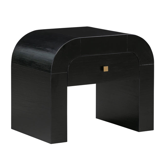 TOV Hump Black Nightstand