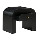 TOV Hump Black Nightstand