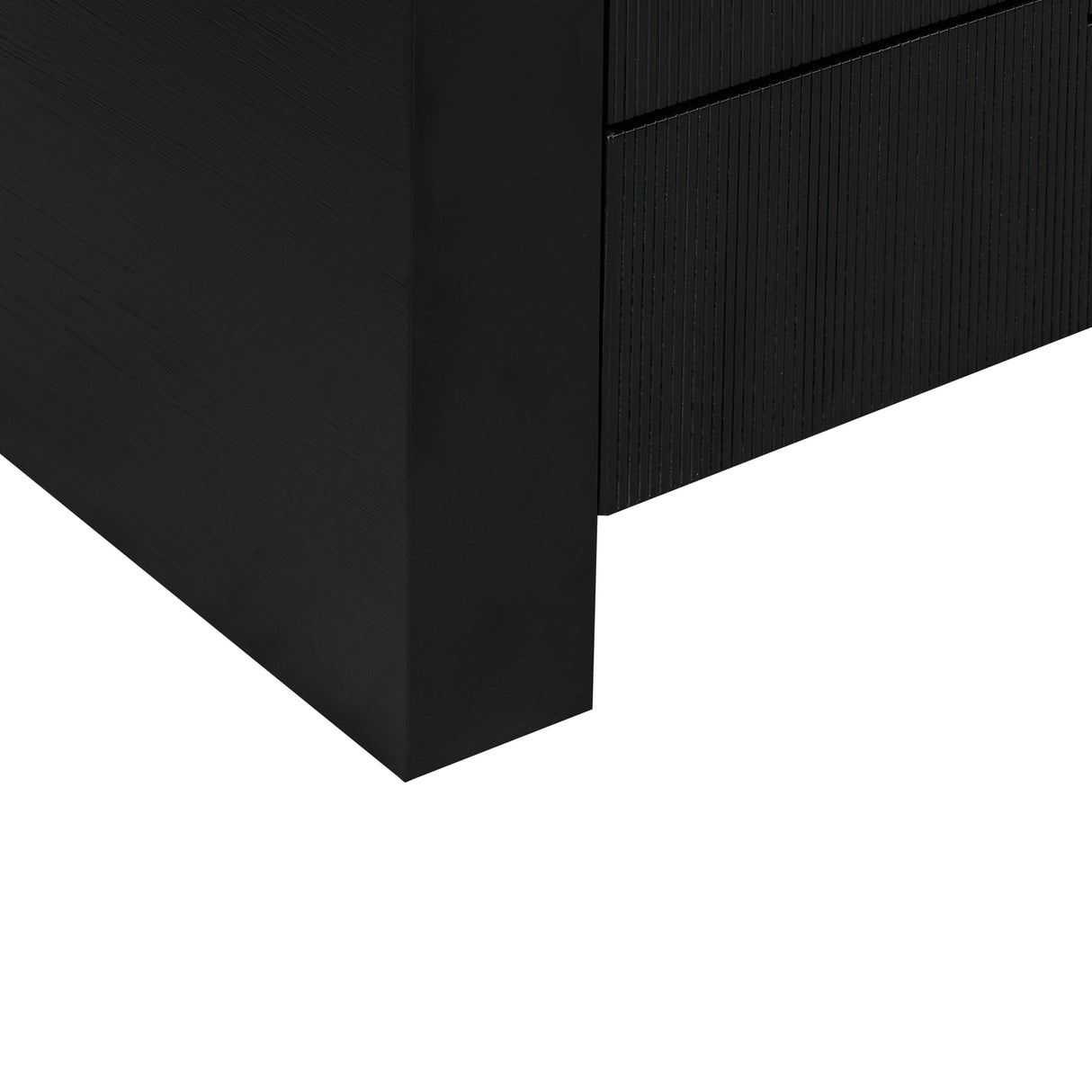 TOV Hump 6 Drawer Black Dresser