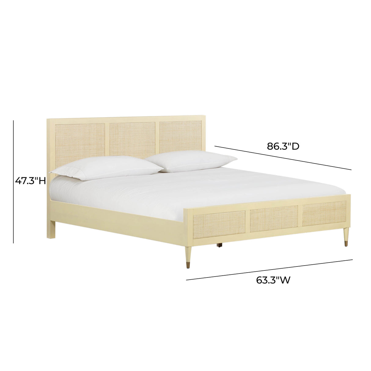 TOV Sierra Buttermilk Bed in Queen