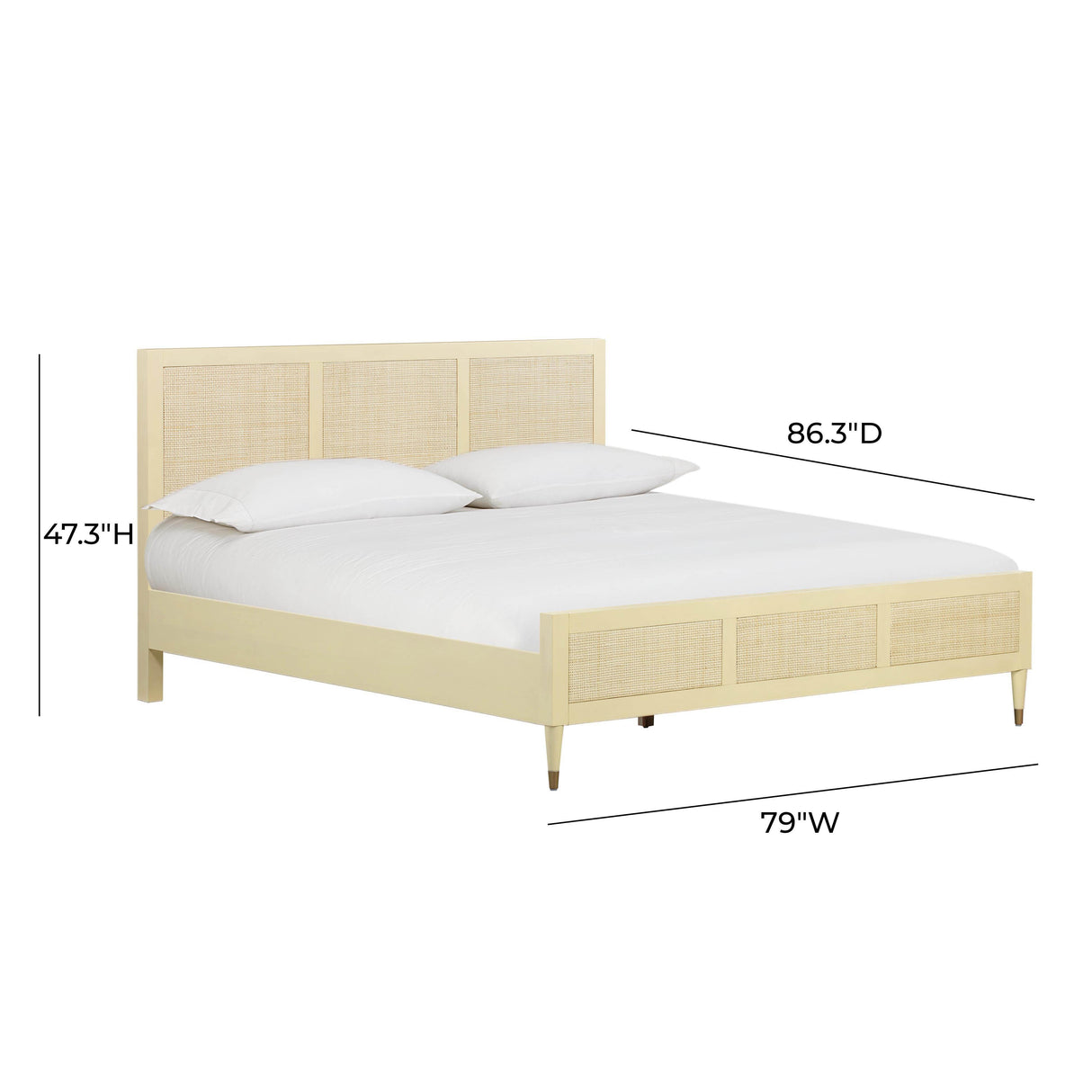 TOV Sierra Buttermilk Bed in King