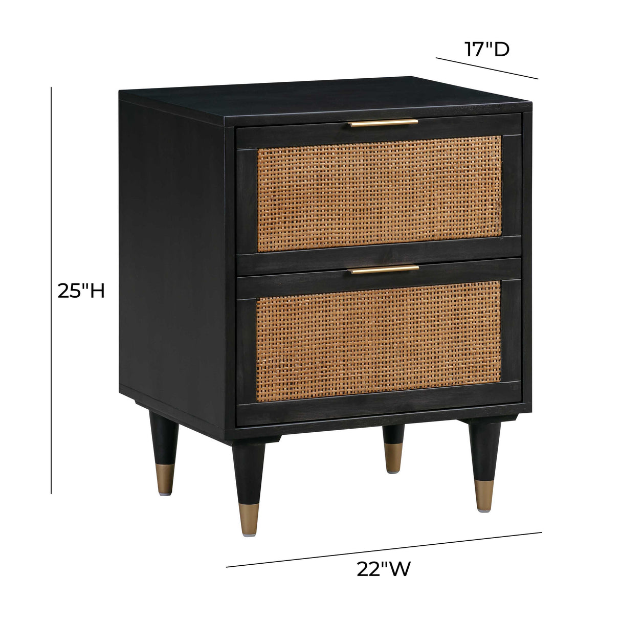 TOV Sierra Noir Nightstand