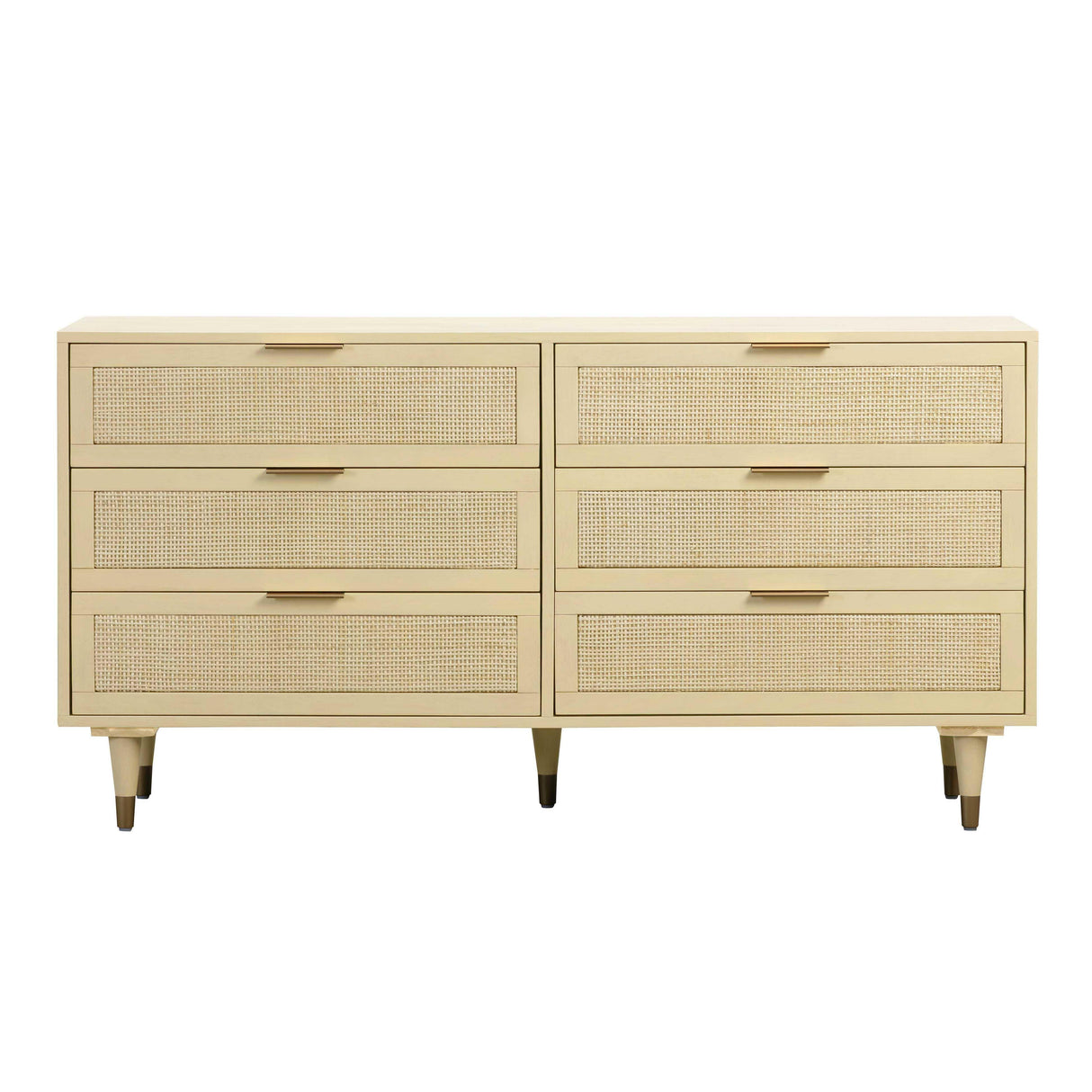 TOV Sierra Buttermilk 6 Drawer Dresser