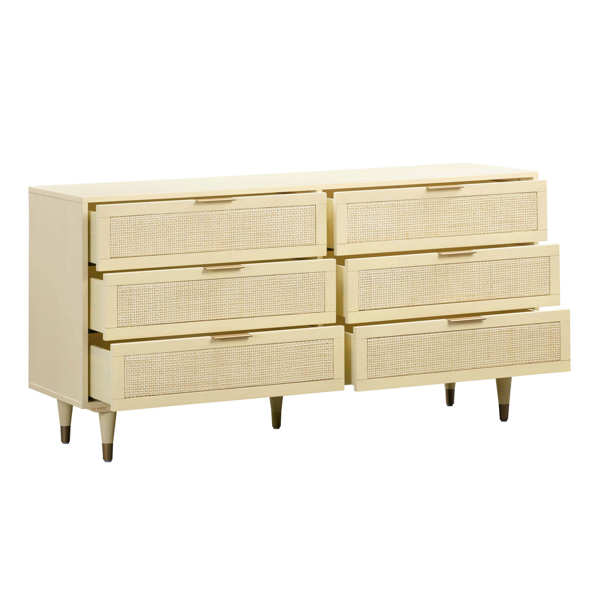 TOV Sierra Buttermilk 6 Drawer Dresser