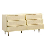 TOV Sierra Buttermilk 6 Drawer Dresser