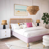 TOV Kavali Blush King Bed