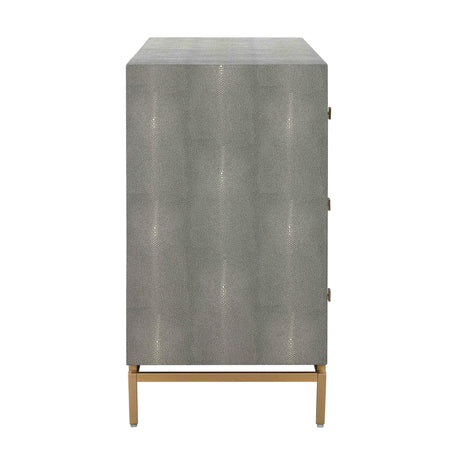 TOV Pesce Shagreen 6 Drawer Dresser