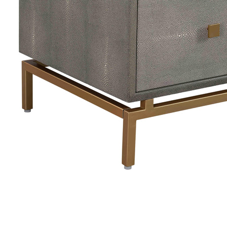 TOV Pesce Shagreen 6 Drawer Dresser