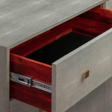 TOV Pesce Shagreen 6 Drawer Dresser