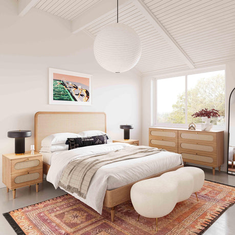 TOV Carmen Cane 6 Drawer Dresser