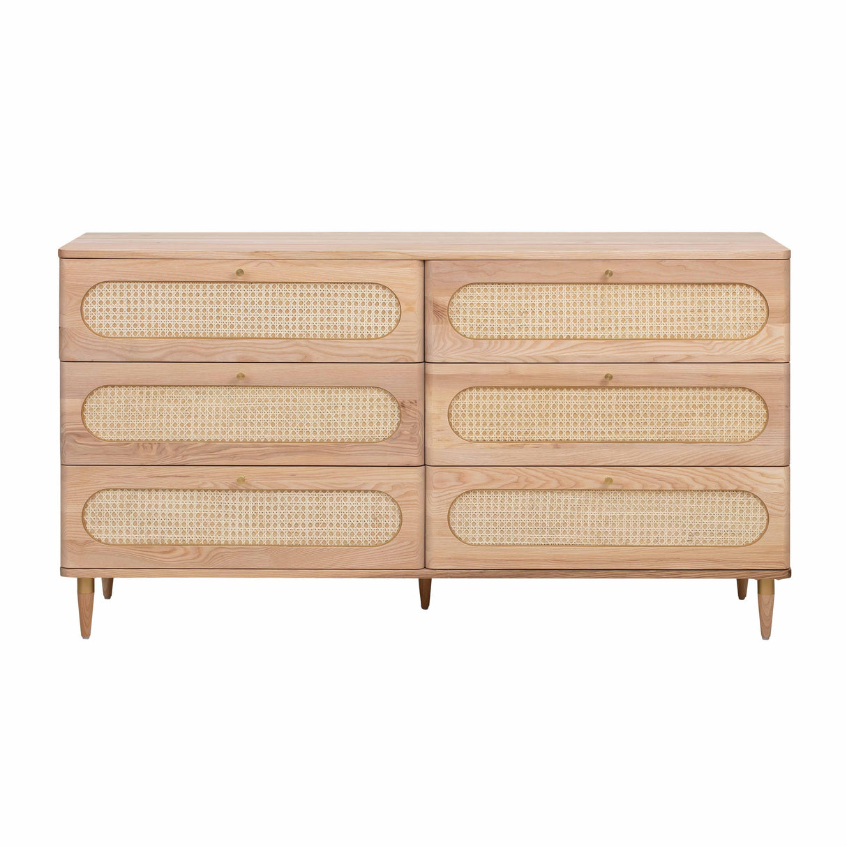 TOV Carmen Cane 6 Drawer Dresser