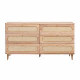 TOV Carmen Cane 6 Drawer Dresser