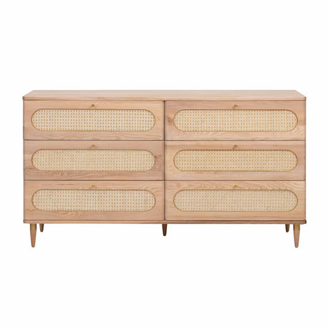 TOV Carmen Cane 6 Drawer Dresser