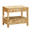 TOV Brandyss Natural Burl Nightstand