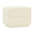 TOV Sagura Cream Nightstand
