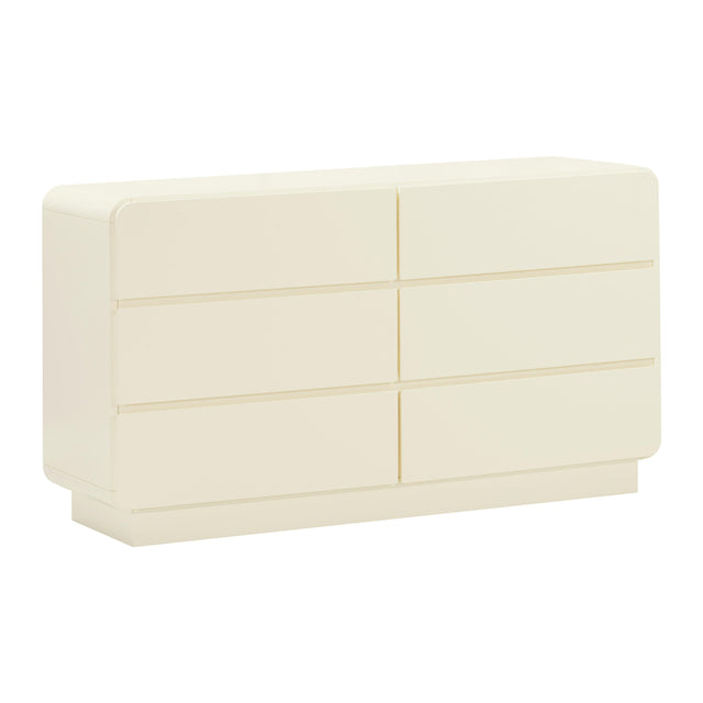TOV Sagura Cream 6-Drawer Dresser