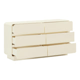 TOV Sagura Cream 6-Drawer Dresser