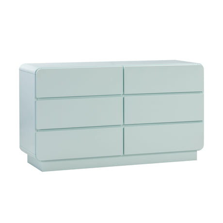 TOV Sagura Blue 6-Drawer Dresser