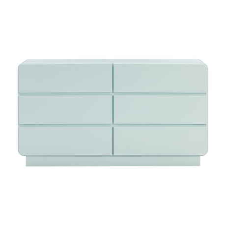 TOV Sagura Blue 6-Drawer Dresser