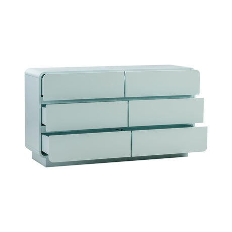 TOV Sagura Blue 6-Drawer Dresser