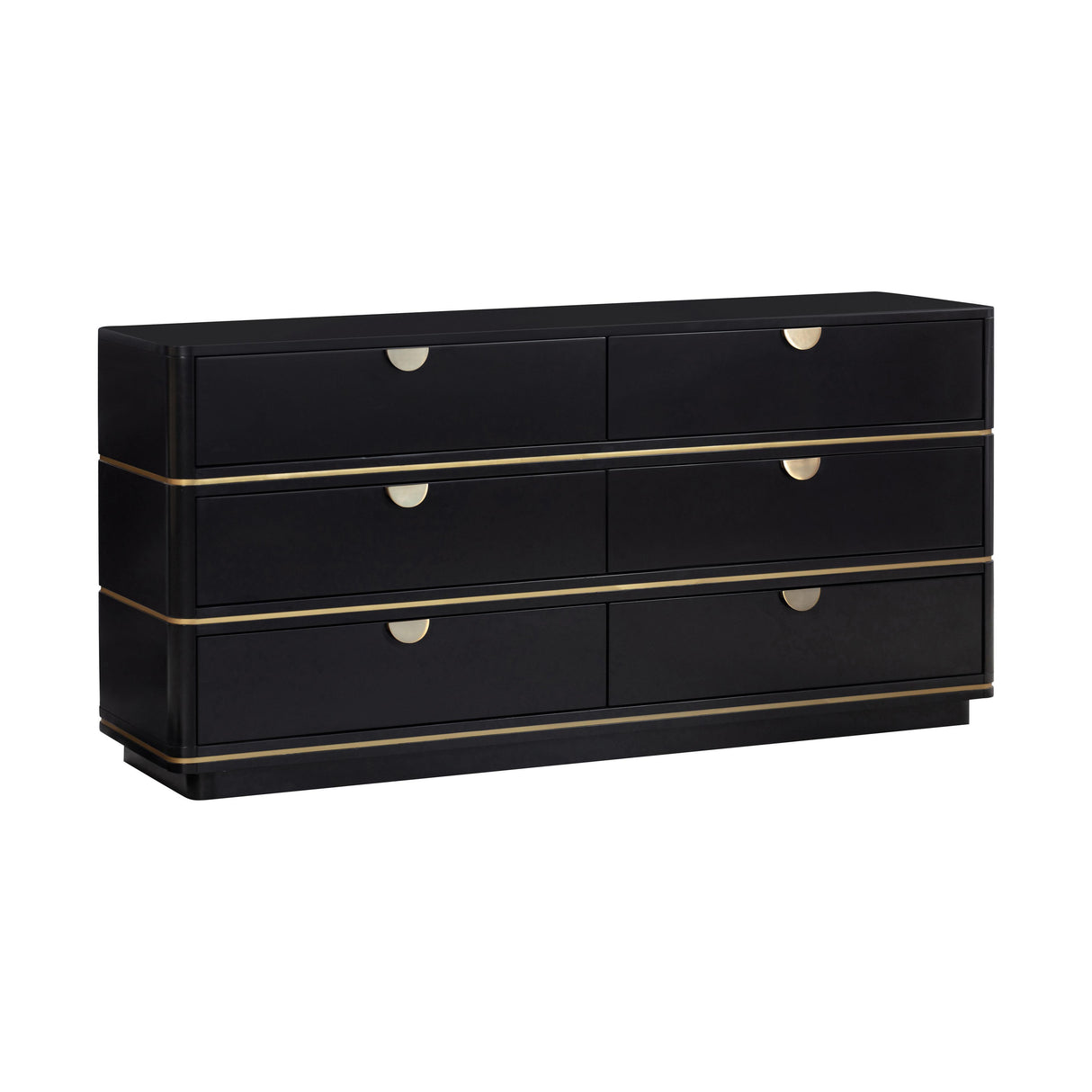 TOV Julieta Black 6 Drawer Dresser