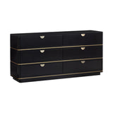TOV Julieta Black 6 Drawer Dresser