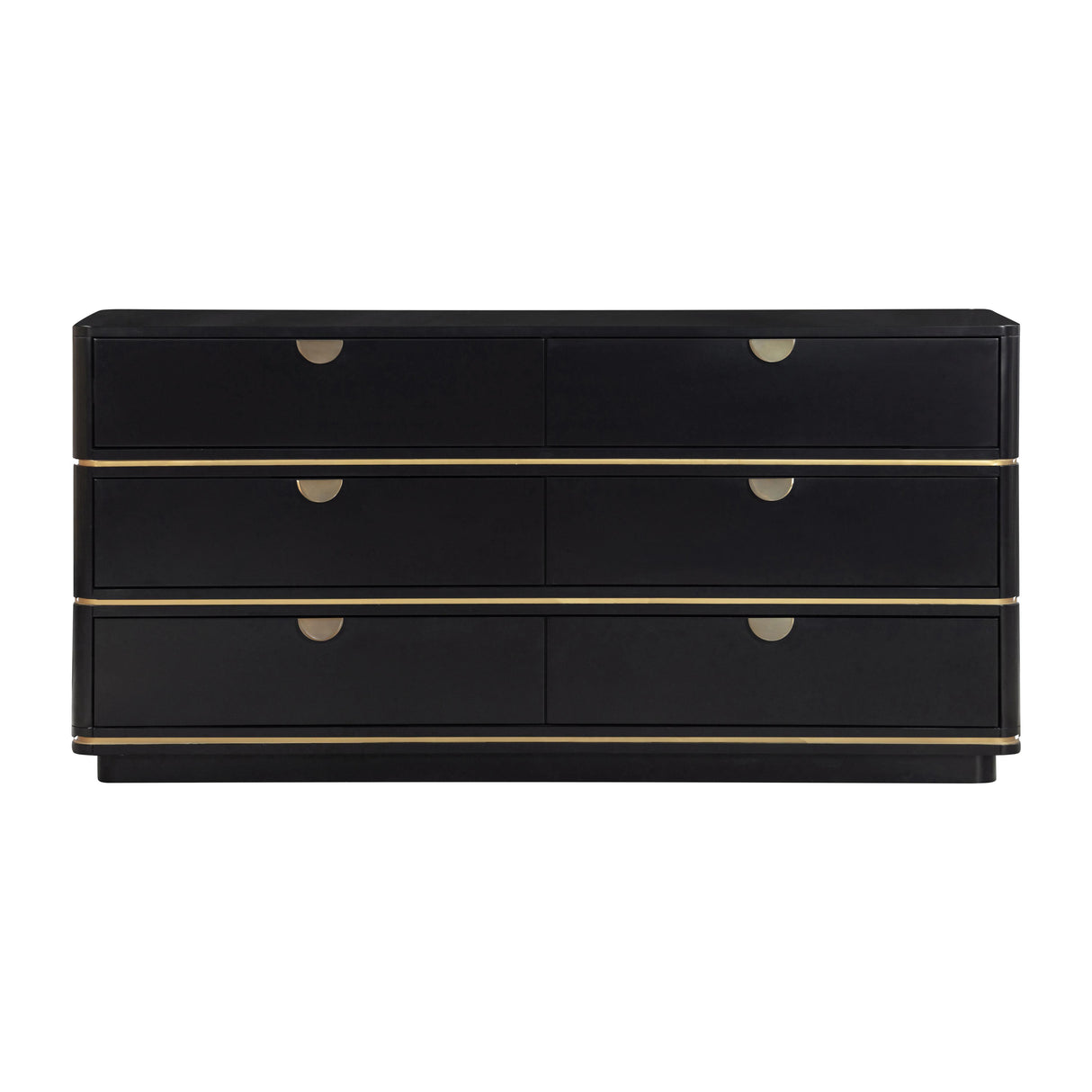 TOV Julieta Black 6 Drawer Dresser