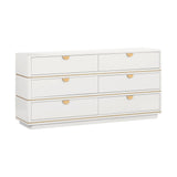 TOV Julieta Cream 6 Drawer Dresser