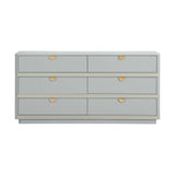 TOV Julieta Grey 6 Drawer Dresser