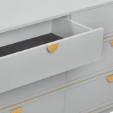 TOV Julieta Grey 6 Drawer Dresser