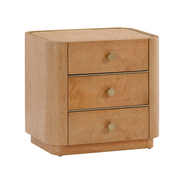 TOV Abigail Natural Birdseye Maple Nightstand
