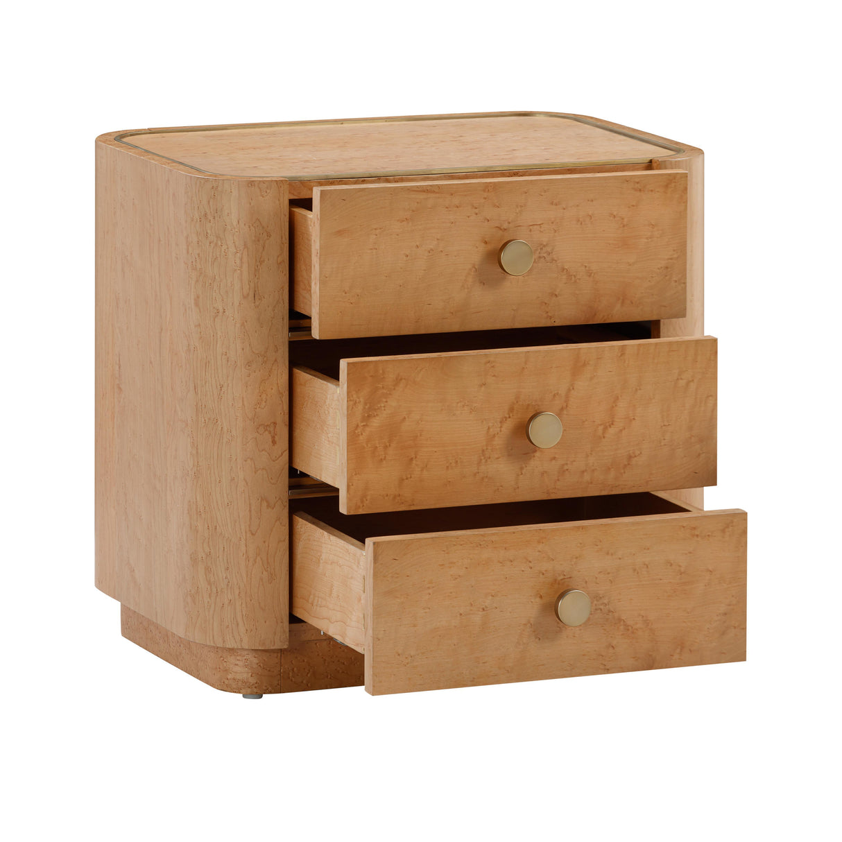 TOV Abigail Natural Birdseye Maple Nightstand