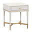 TOV Julieta Cream Nightstand