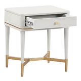 TOV Julieta Cream Nightstand