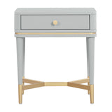 TOV Julieta Grey Nightstand