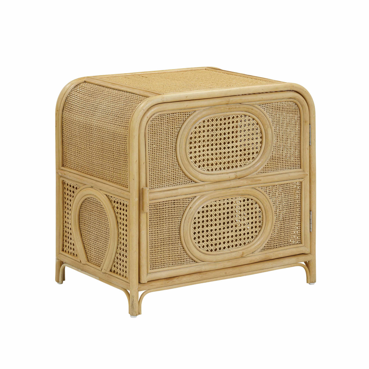TOV Tina Natural Rattan Nightstand