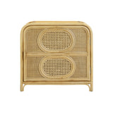 TOV Tina Natural Rattan Nightstand