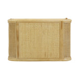 TOV Tina Natural Rattan Nightstand