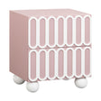 TOV Tori Motif Mauve Nightstand