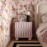 TOV Tori Motif Mauve Nightstand