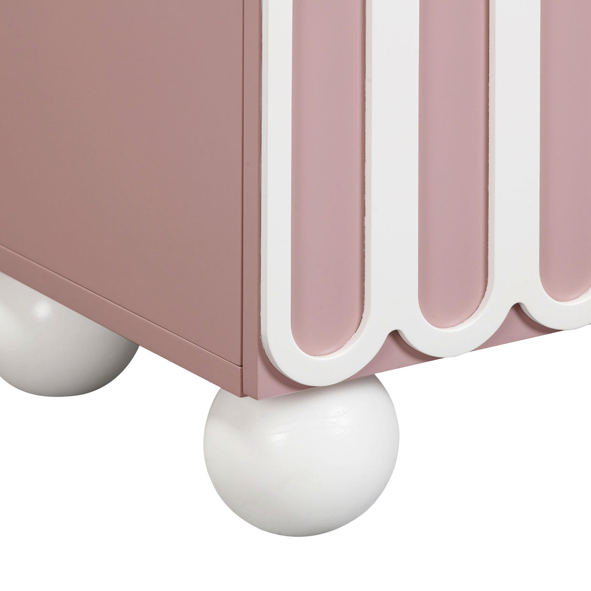 TOV Tori Motif Mauve Nightstand