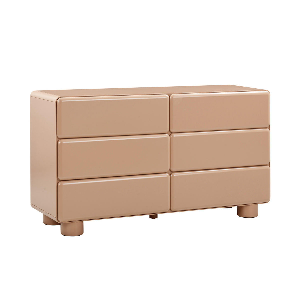 TOV Tammy Taupe 6-Drawer Dresser