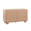 TOV Tammy Taupe 6-Drawer Dresser