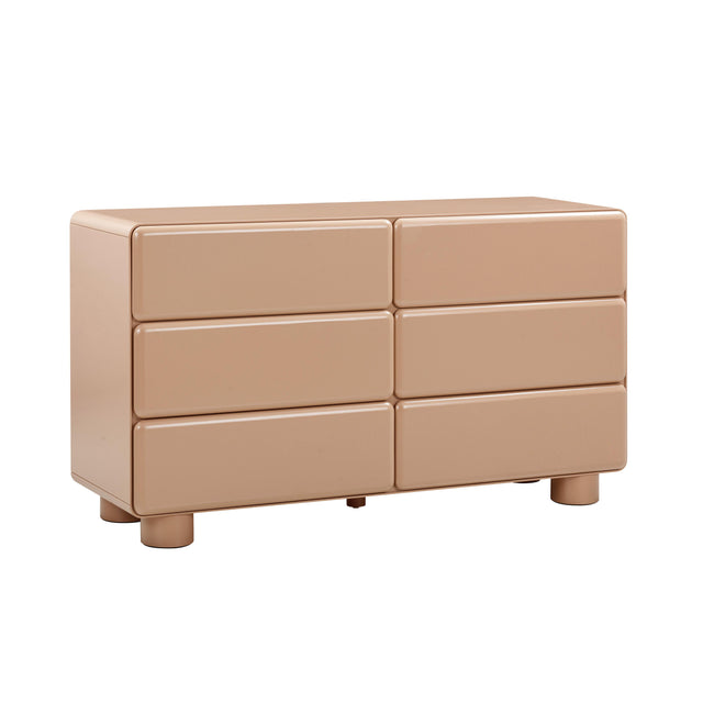 TOV Tammy Taupe 6-Drawer Dresser